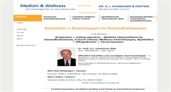 Desktop Screenshot of medizinconsulting.com